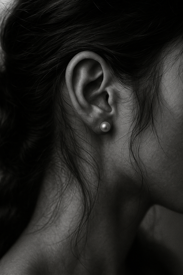 Blush Pearl 18K Stud Earrings