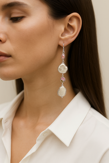 Mother of Pearl Whisper Earrings